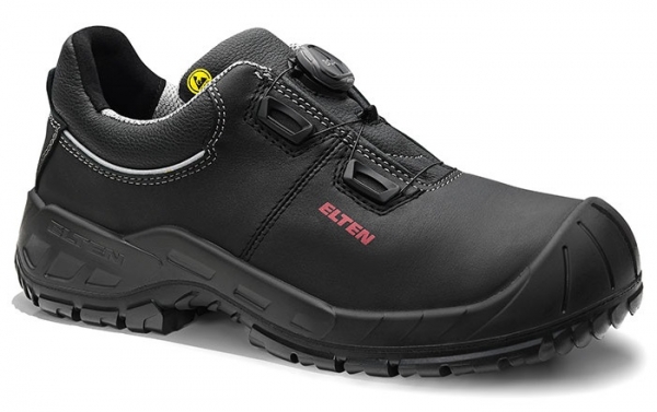 ELTEN-S3-SAFETY GRIP-Sicherheitshalbschuhe, LAURENZO Boa Low, ESD, schwarz