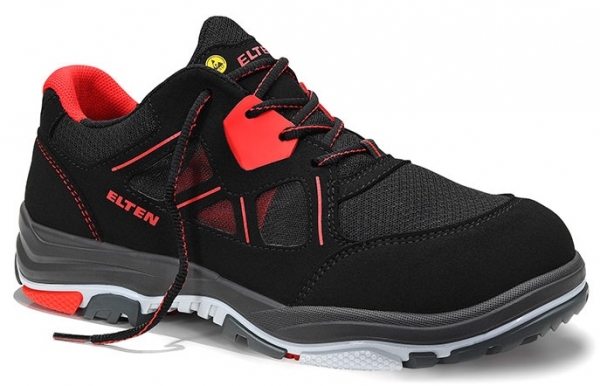 ELTEN-S1P-ERGO-ACTIVE-Sicherheitshalbschuhe, ANTHONY Low, ESD, Futyp 1, rot