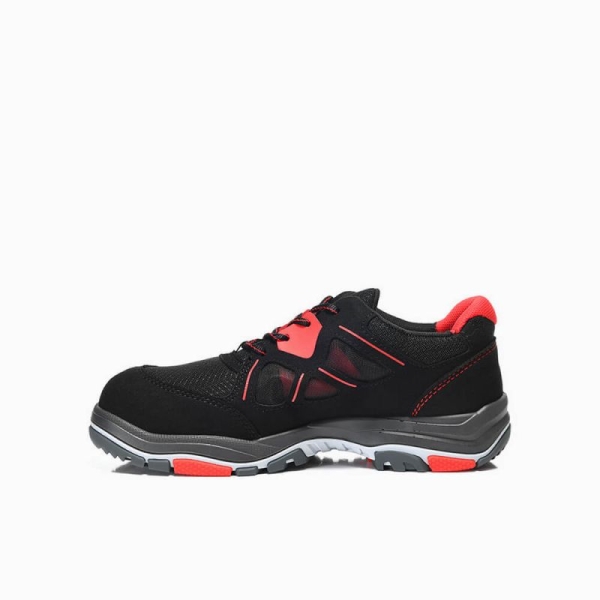 ELTEN-S1P-ERGO-ACTIVE-Sicherheitshalbschuhe, ANTHONY Low, ESD, Fu�typ 2, rot