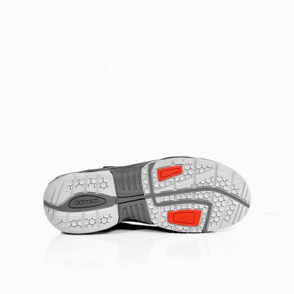 ELTEN-S1-Sicherheits-Arbeits-Berufs-Schuhe, Halbschuhe, RUSHER LOW, ESD, schwarz/grau