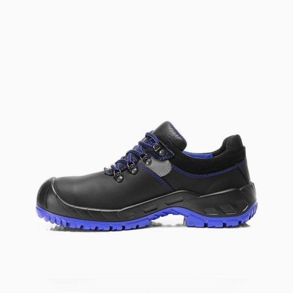 ELTEN--Sicherheits-Arbeits-Berufs-Schuhe, Halbschuhe, ALLESIO blue Low, ESD, S3, schwarz/blau
