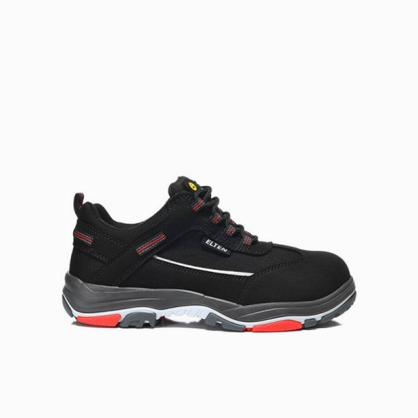 ELTEN-S3-ERGO-ACTIVE-Sicherheitshalbschuhe, MATTHEW TPU Low, ESD, Fu�typ 1, schwarz