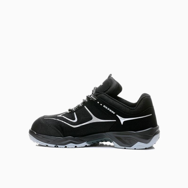 ELTEN-S3-Sicherheits-Arbeits-Berufs-Schuhe, Halbschuhe, HORIZON LOW, ESD, schwarz/grau