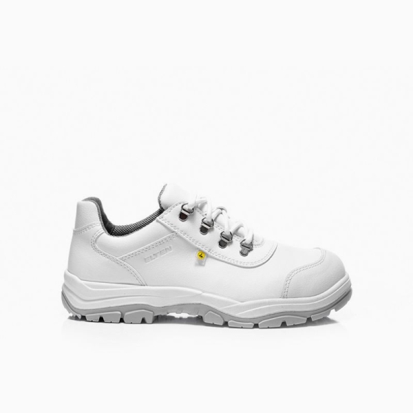 ELTEN-S2-Sicherheitshalbschuh, DEAN RUBBER white low, ESD, Typ 3, wei�