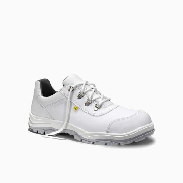 ELTEN-S2-Sicherheitshalbschuh, DEAN RUBBER white low, ESD, Typ 3, wei�