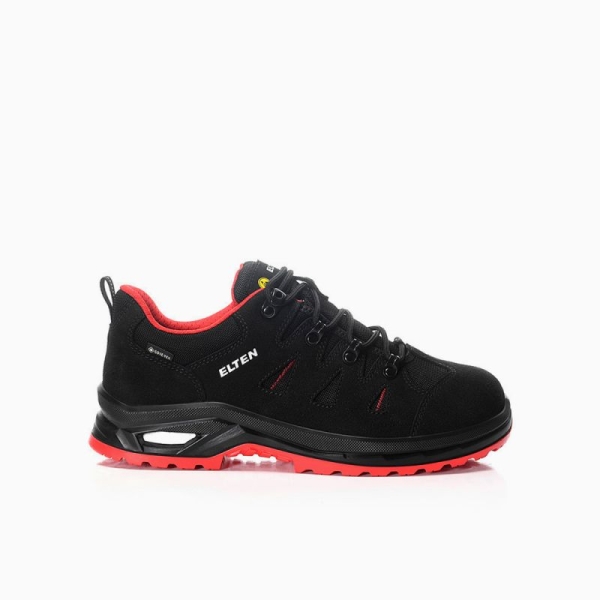 ELTEN-S3S-Sicherheitshalbschuh, RIWEMO XXP GTX black-red Low ESD S3S WR CI
