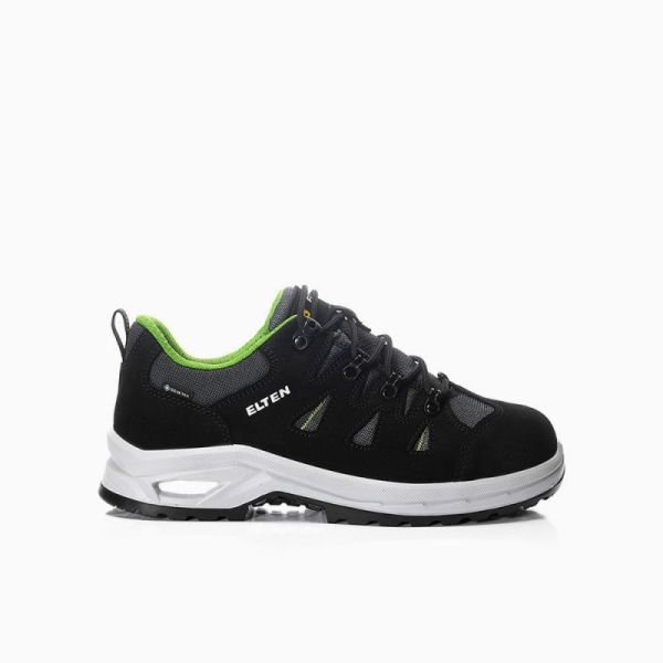ELTEN-S2-Sicherheitshalbschuh RIWEMO XXP GTX black-green Low ESD S2 WR CI
