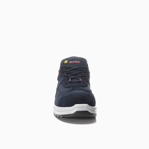 ELTEN-S2-Sicherheitshalbschuhe, ROBSON XXP GTX blue-red Low ESD S2