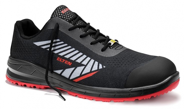 ELTEN-S1P-Sicherheitshalbschuhe, LARKIN XXSports Low, ESD, schwarz-grau