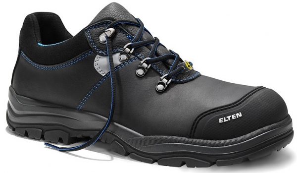 ELTEN-S3-ERGO-ACTIVE-Sicherheitshalbschuhe, MASON Pro Rubber Low, ESD, Futyp 1, schwarz