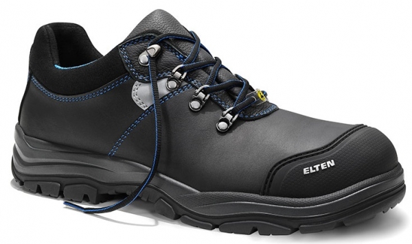 ELTEN-S3-ERGO-ACTIVE-Sicherheitshalbschuhe, MASON Pro Rubber Low, ESD, Futyp 2, schwarz