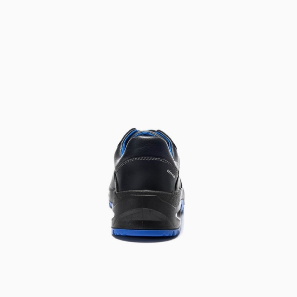 ELTEN-S3-Sicherheitshalbschuhe, LEONARDO XXSG, black-blue Low ESD, schwarz/blau