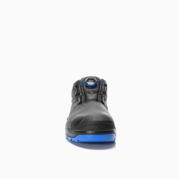 ELTEN-S3-Sicherheitshalbschuh, STEFANO XXSG BOA black-blue low, ESD, schwarz-blau