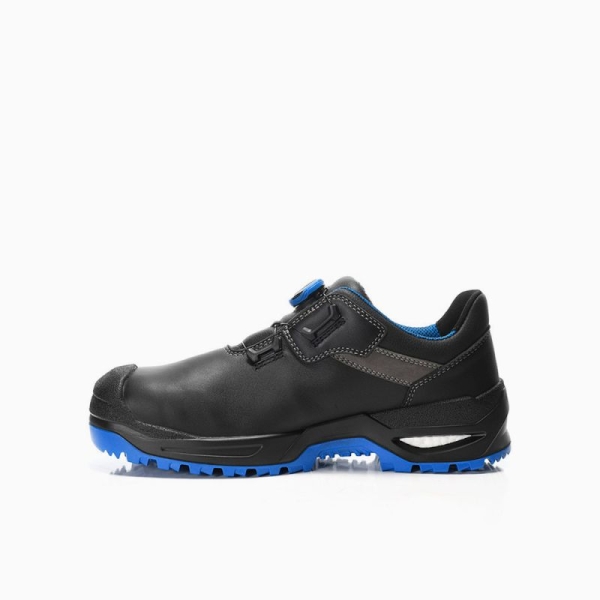ELTEN-S3-Sicherheitshalbschuh, STEFANO XXSG BOA black-blue low, ESD, schwarz-blau