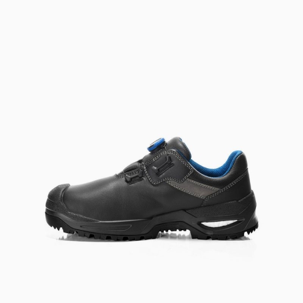 ELTEN-S3-Sicherheitshalbschuh, STEFANO XXSG BOA GTX black-blue low, ESD, schwarz-blau