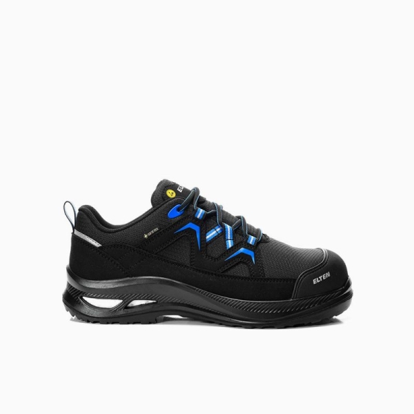 ELTEN-S3-Sicherheitshalbschuh, FRY XXG Pro GTX black-blue low, ESD, schwarz-blau