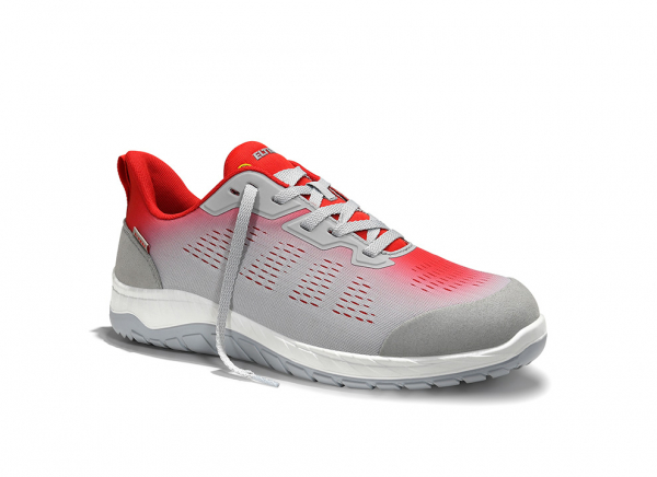 ELTEN-S1-Sicherheitshalbschuh, LUAN grey-red Low ESD S1PS