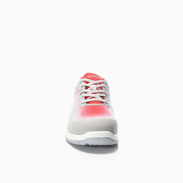 ELTEN-S1-Sicherheitshalbschuh, LUAN grey-red Low ESD S1PS