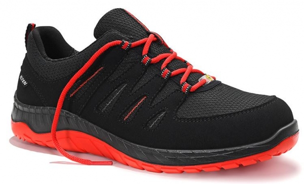 ELTEN-S3-Sicherheitshalbschuhe, MADDOX W Low, ESD, schwarz-rot