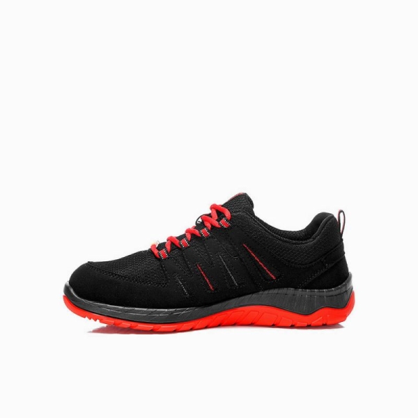 ELTEN-S3-Sicherheitshalbschuhe, MADDOX W Low, ESD, schwarz-rot