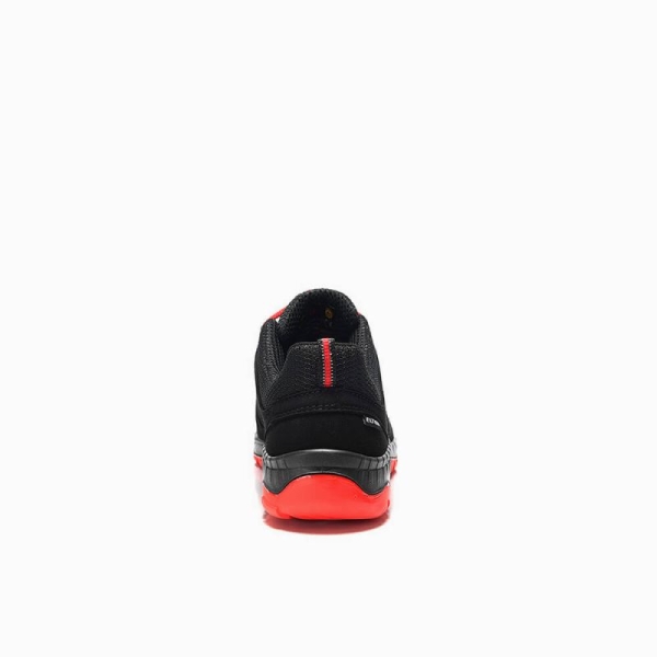 ELTEN-S3-Sicherheitshalbschuhe, MADDOX W Low, ESD, schwarz-rot