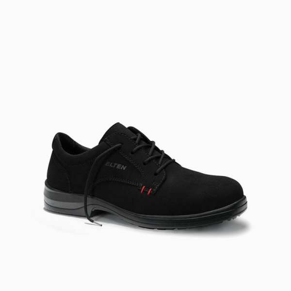 ELTEN-S1P-Sicherheitshalbschuhe, BROKER XXB Low, ESD, schwarz