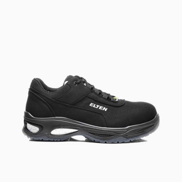 ELTEN-S2-Sicherheits-Arbeits-Berufs-Schuhe, Halbschuhe, MILOW LOW ESD, schwarz