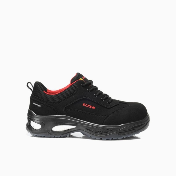 ELTEN-S2-Sicherheitshalbschuhe, OWEN, black Low ESD, schwarz