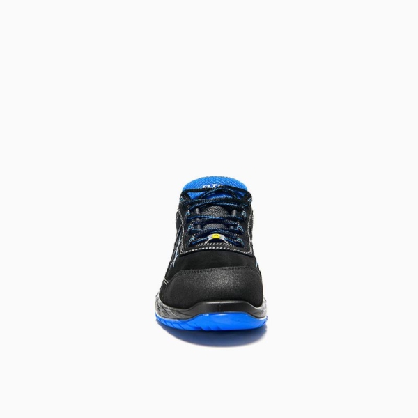 ELTEN-S3-Sicherheits-Arbeits-Berufs-Schuhe, Halbschuhe, MALVIN blue Low, ESD, schwarz/blau