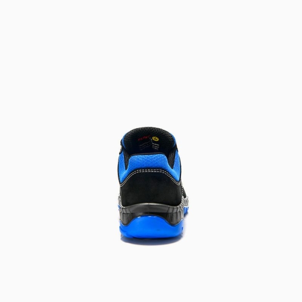 ELTEN-S3-Sicherheits-Arbeits-Berufs-Schuhe, Halbschuhe, MALVIN blue Low, ESD, schwarz/blau