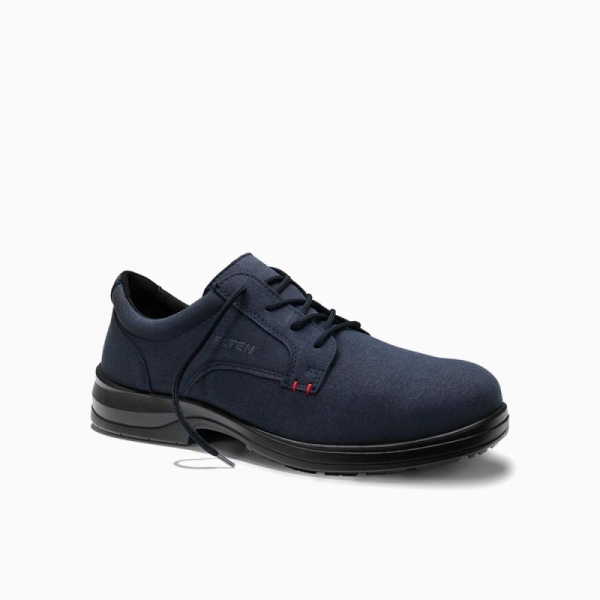 ELTEN-S1-Sicherheitshalbschuhe, BROKER XXB Low, ESD, blau