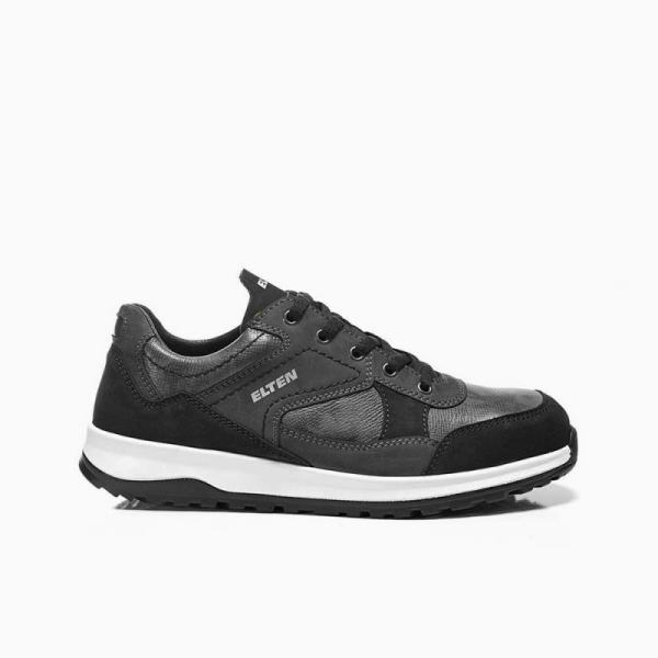 ELTEN-S3-Sicherheits-Arbeits-Berufs-Schuhe, Halbschuhe, RUNAWAY black Low, ESD, schwarz