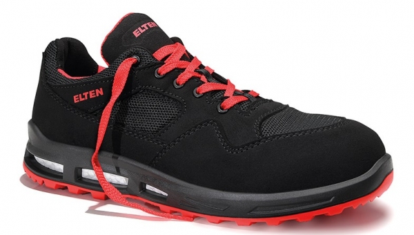 ELTEN-S1P-Sicherheits-Arbeits-Berufs-Schuhe, Halbschuhe, LAKERS XXT Low, ESD, schwarz