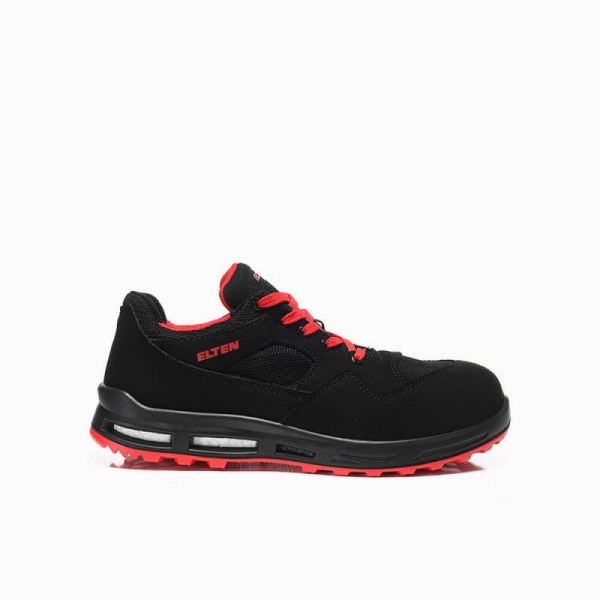 ELTEN-S1P-Sicherheits-Arbeits-Berufs-Schuhe, Halbschuhe, LAKERS XXT Low, ESD, schwarz