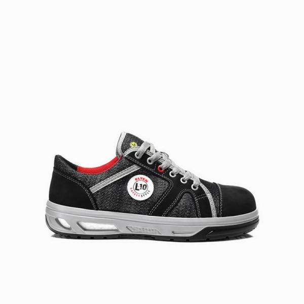ELTEN-S3-WELLMAXX-Sicherheitshalbschuhe, SENSATION XX10 Low, ESD, schwarz