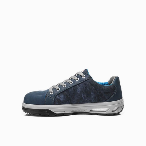ELTEN-S2-Sicherheitshalbschuhe, NEWTON BLUE LOW, ESD, blau