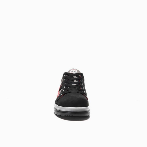 ELTEN-S2-Sicherheitshalbschuhe, NEWTON BLACK LOW, ESD, schwarz/grau