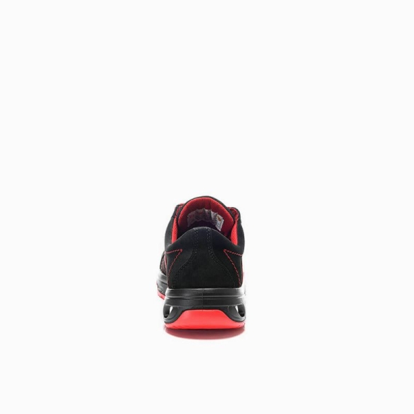 ELTEN-S1-Sicherheitshalbschuhe, BREEZER XX10 LOW, ESD, schwarz/rot