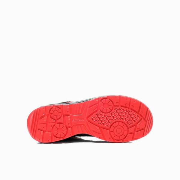 ELTEN-S1-Sicherheitshalbschuhe, BREEZER XX10 LOW, ESD, schwarz/rot