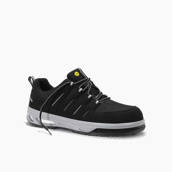 ELTEN Sicherheitshalbschuh, MADDOX XX10 black-grey Low ESD S2