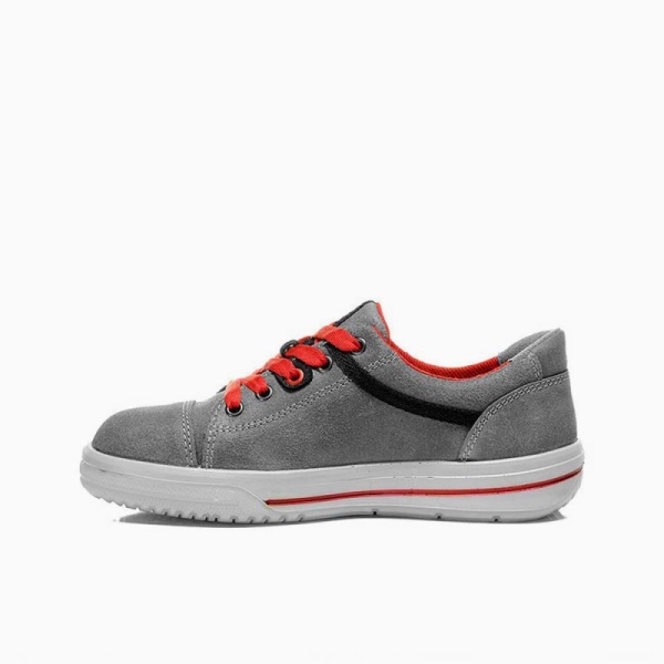 ELTEN-S3-Damen-Sicherheits-Arbeits-Berufs-Schuhe, Halbschuhe, VINTAGE LADY LOW ESD, grau