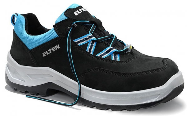 ELTEN-S2-TREKKING LADY-Sicherheitshalbschuhe, LOTTE aqua Low, ESD, schwarz