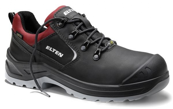 ELTEN-S3-Damen-Sicherheitshalbschuhe, LENA GTX Low, ESD,CI schwarz-rot
