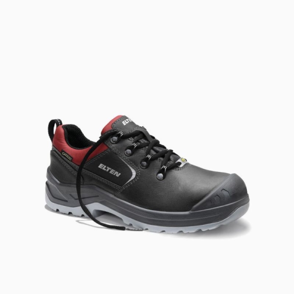 ELTEN-S3-Damen-Sicherheitshalbschuhe, LENA GTX Low, ESD,CI schwarz-rot