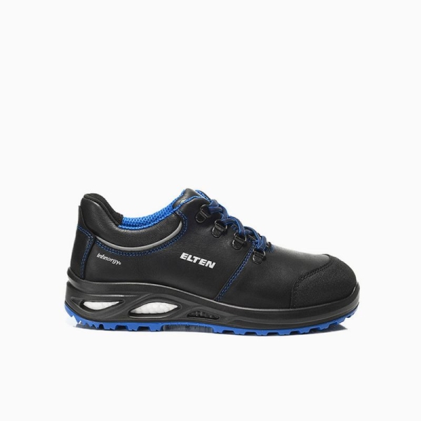 ELTEN-S3-Damen-Sicherheitshalbschuhe, FINJA XXTL black Low ESD, Form A, schwarz
