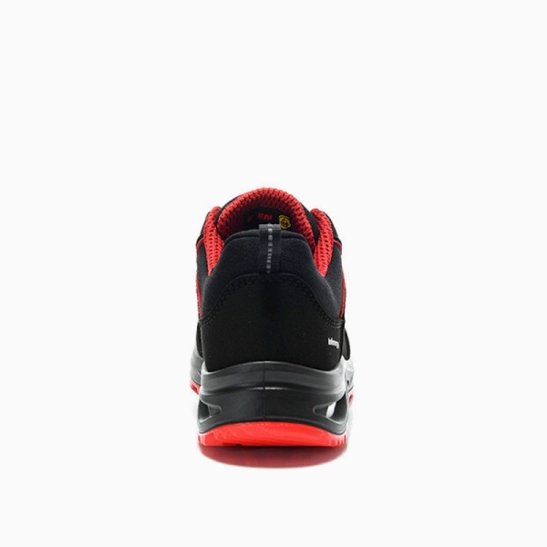 ELTEN-S3-Damen-Sicherheitshalbschuhe, HANNAH XXTL BOA black-red Low, ESD, schwarz-rot