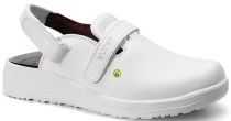 ELTEN-SB-Arbeits-Berufs-Sicherheits-Clogs, MIA WHITE, ESD, wei