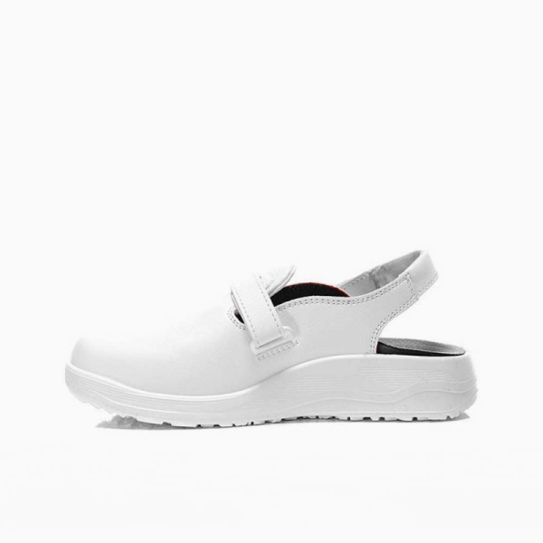 ELTEN-SB-Arbeits-Berufs-Sicherheits-Clogs, MIA WHITE, ESD, wei�