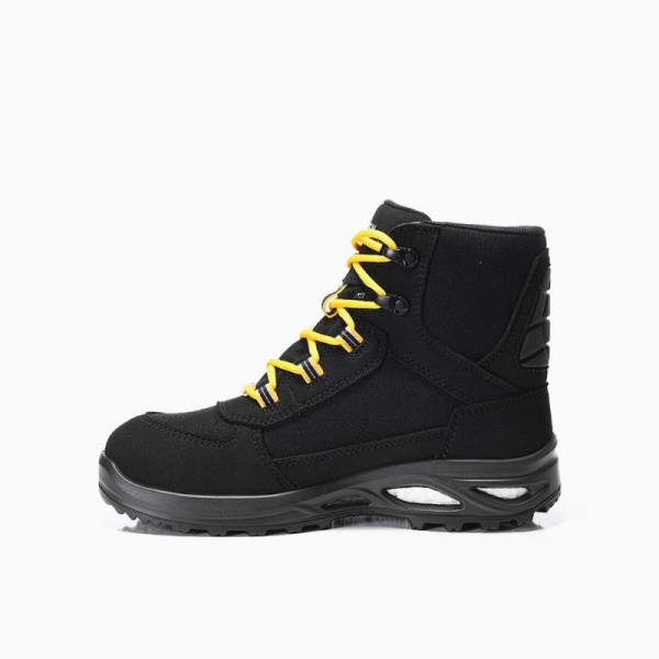 ELTEN-S2-Damen-Sicherheitshochschuhe, TINI XXTL GTX Mid CI, ESD, schwarz/gelb