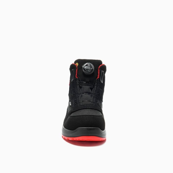 ELTEN-S3-Damen-Sicherheitshochschuhe, HANNAH XXTL BOA black-red Mid, ESD, schwarz-rot